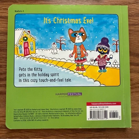 Bundle of 7 Christmas Holiday Santa board books baby toddler children’s EUC! - Picture 7 of 9